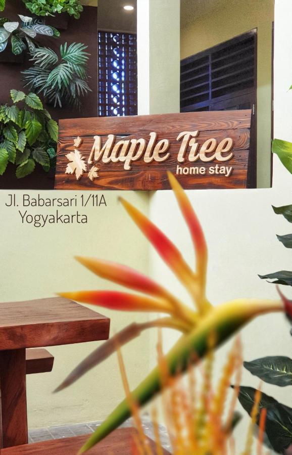 Maple Tree Homestay Maguwo Dış mekan fotoğraf