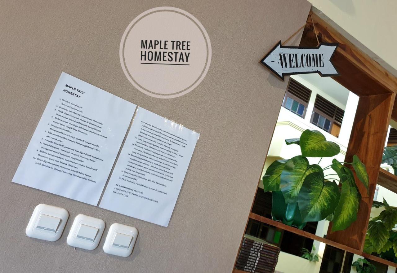 Maple Tree Homestay Maguwo Dış mekan fotoğraf
